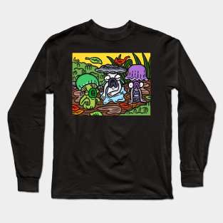 Will anything cheer up these sad shrooms Long Sleeve T-Shirt